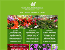 Tablet Screenshot of guilfordgardencenter.com